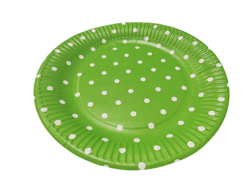 Тарелка 210 мм, зеленая