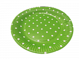Тарелка 210 мм, зеленая